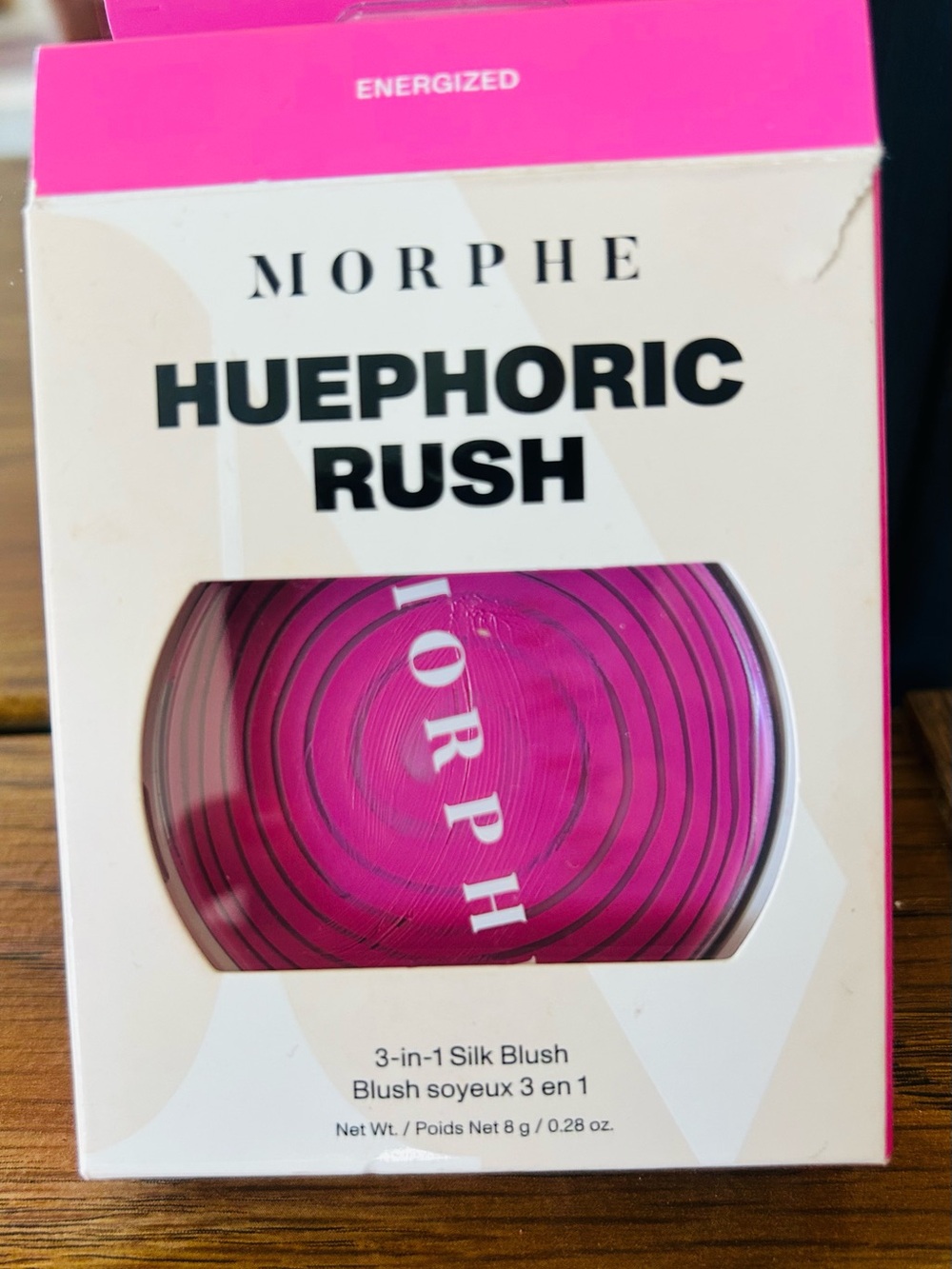Morphe Huephoric Rush 3-In-1 Silk Blush Energized Shade